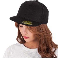 Casquette 6 panneaux Premium Fitted dos fermé, coupe extensible
