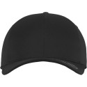 Casquette 6 panneaux DELTA en fibre de carbone anti-tache, dos fermé