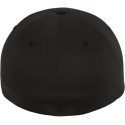 Casquette 6 panneaux DELTA en fibre de carbone anti-tache, dos fermé