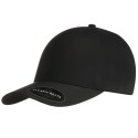 Casquette 6 panneaux DELTA en fibre de carbone anti-tache, dos fermé