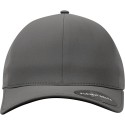 Casquette 6 panneaux DELTA en fibre de carbone anti-tache, dos fermé