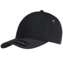 Casquette 6 panneaux DELTA en fibre de carbone anti-tache, dos fermé