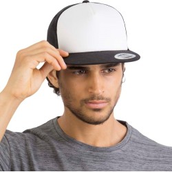 Casquette trucker 5 panneaux, mousse de haute qualité à l'avant, 300 g/m²