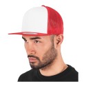 Casquette américaine trucker à filet visière plate confortable
