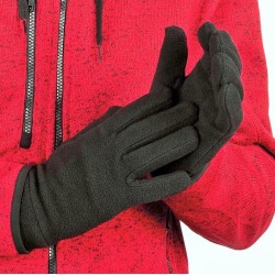 Gants en micropolaire douce ultra-isolant et chaud, 200 g/m²