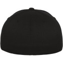 Casquette baseball 6 panneaux au toucher et aspect laine