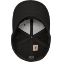 Casquette baseball 6 panneaux au toucher et aspect laine