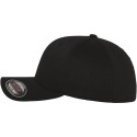 Casquette baseball 6 panneaux au toucher et aspect laine