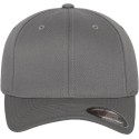 Casquette baseball 6 panneaux au toucher et aspect laine