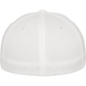 Casquette baseball 6 panneaux au toucher et aspect laine