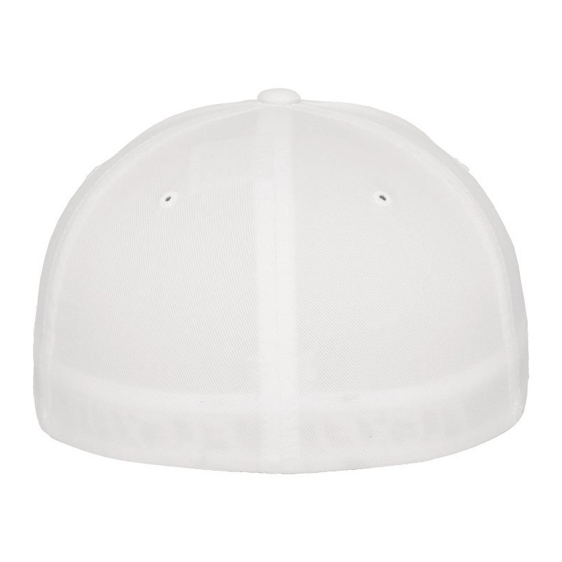 Casquette baseball 6 panneaux au toucher et aspect laine