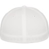 Casquette baseball 6 panneaux au toucher et aspect laine