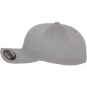 Casquette baseball 6 panneaux au toucher et aspect laine