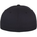 Casquette baseball 6 panneaux au toucher et aspect laine