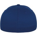 Casquette baseball 6 panneaux au toucher et aspect laine