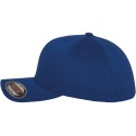 Casquette baseball 6 panneaux au toucher et aspect laine