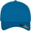Casquette baseball 6 panneaux au toucher et aspect laine