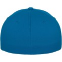 Casquette baseball 6 panneaux au toucher et aspect laine
