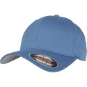 Casquette baseball 6 panneaux au toucher et aspect laine