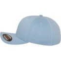 Casquette baseball 6 panneaux au toucher et aspect laine