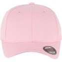 Casquette baseball 6 panneaux au toucher et aspect laine