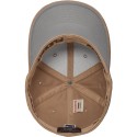 Casquette baseball 6 panneaux au toucher et aspect laine