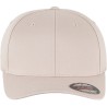 Casquette baseball 6 panneaux au toucher et aspect laine