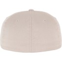 Casquette baseball 6 panneaux au toucher et aspect laine