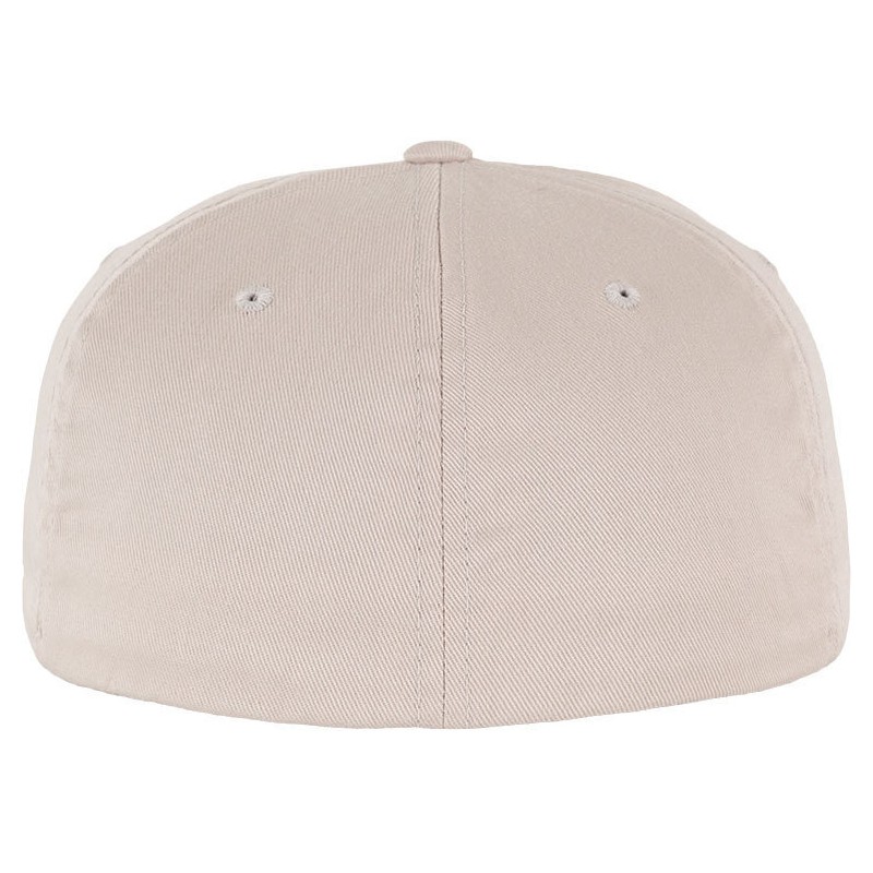 Casquette baseball 6 panneaux au toucher et aspect laine