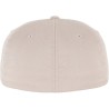 Casquette baseball 6 panneaux au toucher et aspect laine