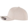 Casquette baseball 6 panneaux au toucher et aspect laine