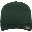 Casquette baseball 6 panneaux au toucher et aspect laine