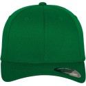 Casquette baseball 6 panneaux au toucher et aspect laine