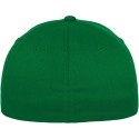 Casquette baseball 6 panneaux au toucher et aspect laine