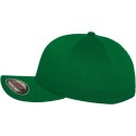 Casquette baseball 6 panneaux au toucher et aspect laine