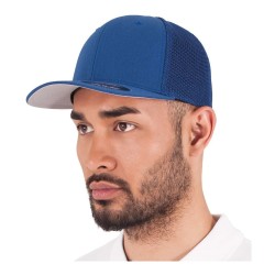 Casquette 6 panneaux Mesh Trucker visière incurvée et dos fermé