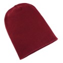 Bonnet long et épais en tricot super dense de haute qualité