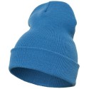 Bonnet long et épais en tricot super dense de haute qualité