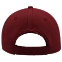 Casquette texturée en polyester jacquard avec visière contrastée