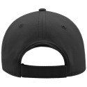 Casquette texturée en polyester jacquard avec visière contrastée