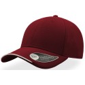 Casquette texturée en polyester jacquard avec visière contrastée
