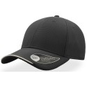 Casquette texturée en polyester jacquard avec visière contrastée