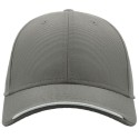 Casquette texturée en polyester jacquard avec visière contrastée