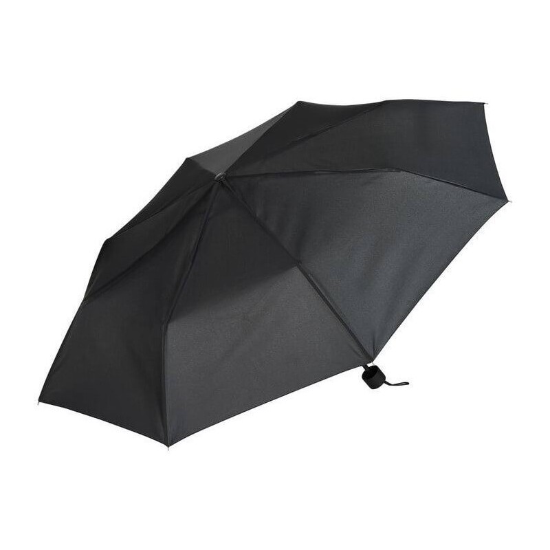 Parapluie de poche pliable Black & Match, ouverture manuelle