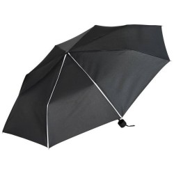 Parapluie de poche pliable Black & Match, ouverture manuelle