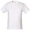 T-shirt enfant manches courtes en coton BIO super-peigné, 140 g/m²