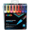 Pochette 16 feutres couleurs POSCA pointe fine 0.9-1.3 mm conique