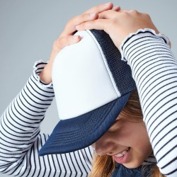 Casquette américaine pour enfant avec maille filet