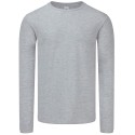 T-shirt iconic manches longues, coupe ajustée en coton doux, 150 g/m²