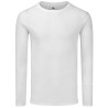 T-shirt iconic manches longues, coupe ajustée en coton doux, 150 g/m²